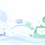 メルマガを国内の配信に替えたいをイメージしたイラスト