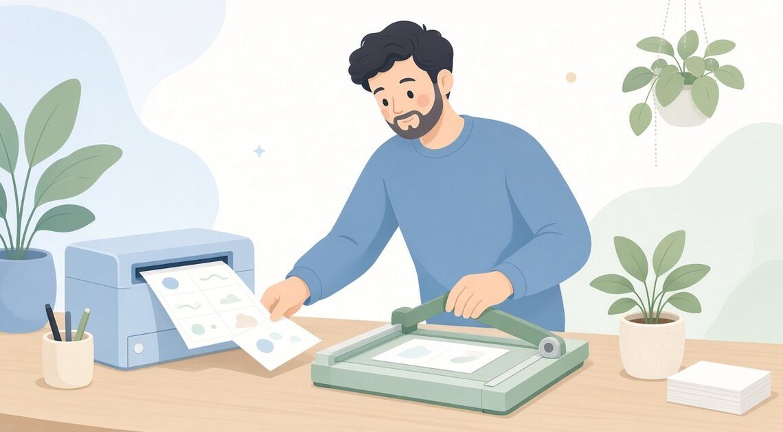 名刺を自宅で作って印刷する方法｜原稿作りから仕上げまで