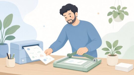 名刺を自宅で作って印刷する方法｜原稿作りから仕上げまで