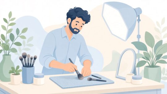 撮影現場へ出張するメイクアップアーティスト向けブラシクリーナーおすすめ7選