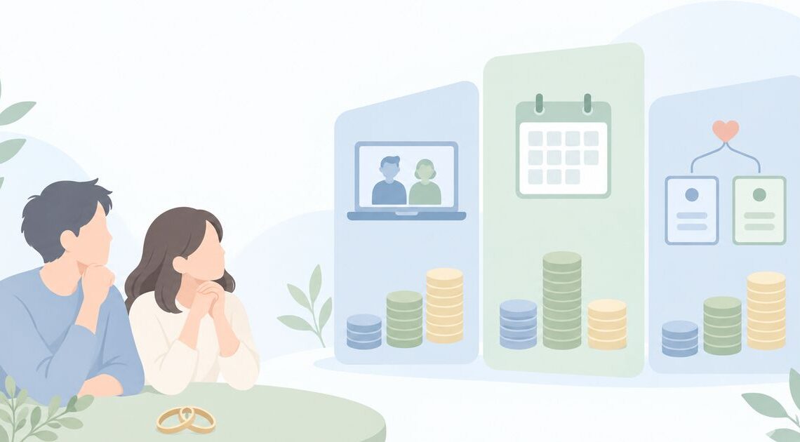 結婚相談所の料金はどう違う?費用の仕組みが違う3つを比較