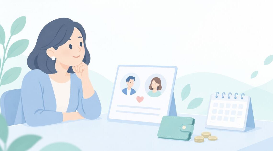40代で結婚相談所に入るか迷う？費用の決まったプランで始める方法