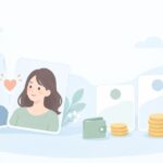 結婚相談所を安く始めたいをイメージしたイラスト