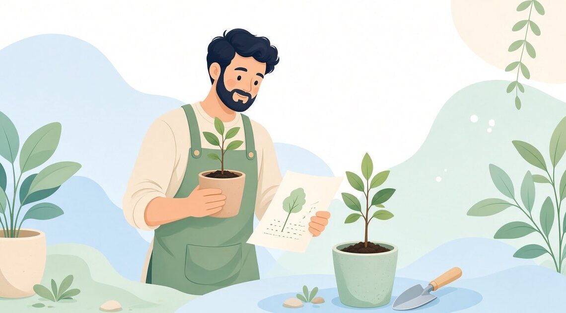 納品した苗の樹種と植栽図の樹種を照合し、違う苗だけ植え替える