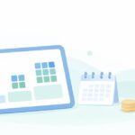 算数のタブレット教材の料金が分かりにくいをイメージしたイラスト