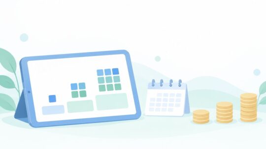 算数のタブレット教材の料金が分かりにくい？進み具合で決まる仕組みを知る方法