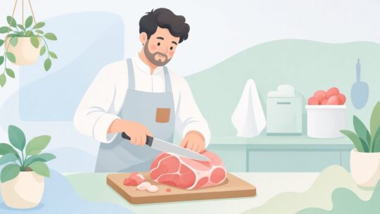 食肉加工職人の精肉作業用肉切り包丁おすすめ6選