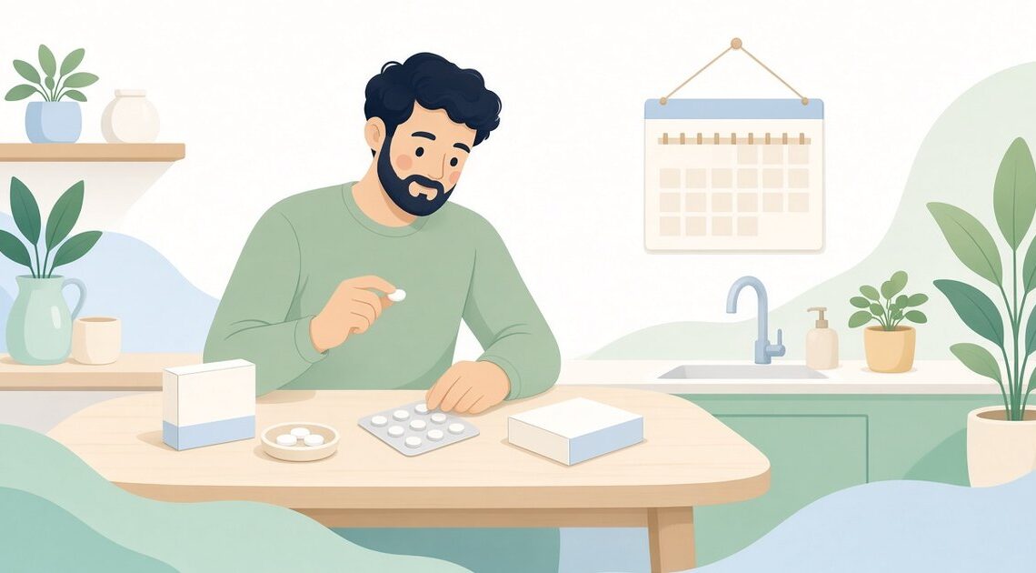 薬の残りの日数を数えて切れる前に買う