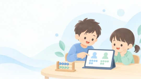 兄弟で暗算アプリを使いたい？タブレット1台での始め方