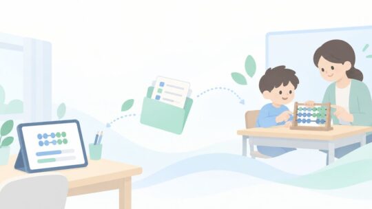 暗算アプリから教室へ移りたい？記録を消さずに切り替える方法