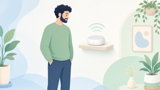 メッシュのサテライトのランプの見方