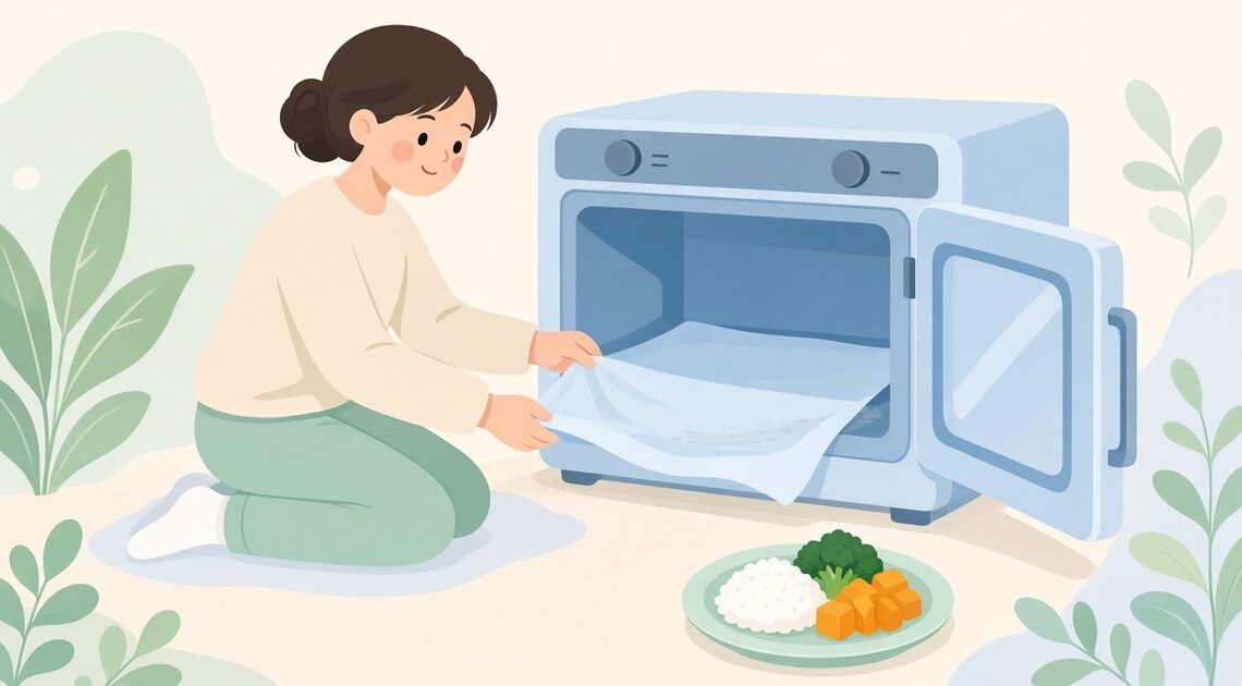 電子レンジの汚れ防止シートおすすめ2選