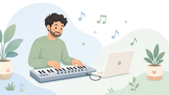 MIDIキーボードの移調の合わせ方