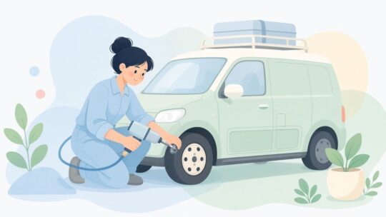 自動車整備士の出張整備におすすめのエアインパクトレンチ｜最大トルク・差込角