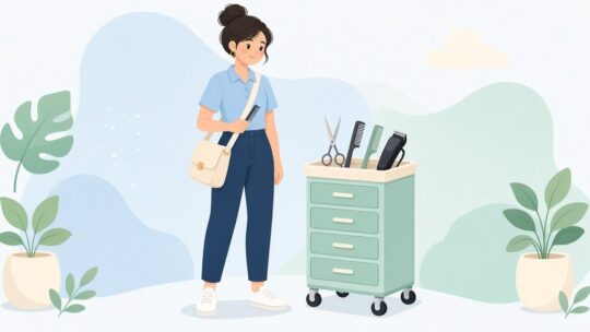移動理容師の出張カット用理容ワゴンおすすめ4選｜収納段数とキャスター径
