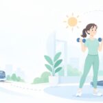 本巣・北方で女性専用の24時間ジムはをイメージしたイラスト