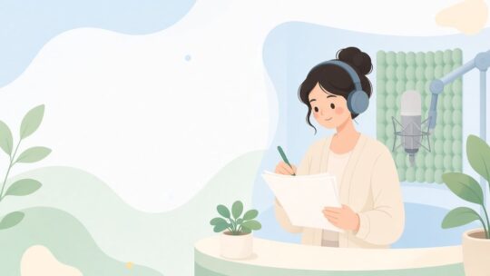 読み上げで読み間違えた文だけ控えて録り直す