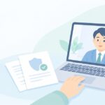 保険を売り込まれずに見直したいをイメージしたイラスト