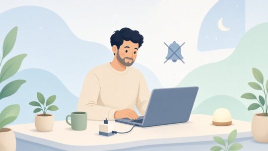 ノートPCの充電完了の通知を切る方法