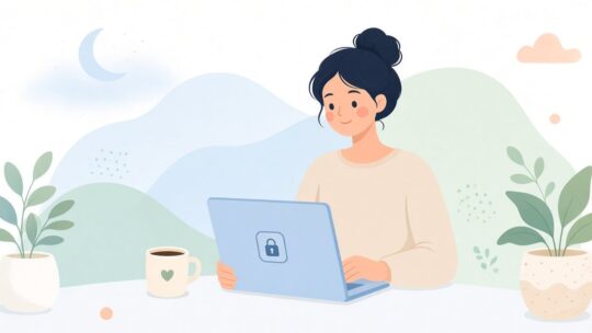 ノートPCのスリープ復帰にパスワードを求める設定