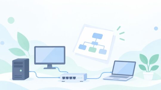 社内ネットワークを図にしたい？構成図の書き方と共有のしかた