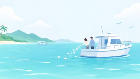 沖縄の海で散骨したい？那覇・石垣・宮古から乗る船の選び方