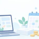オンラインアシスタントの料金はいくらをイメージしたイラスト