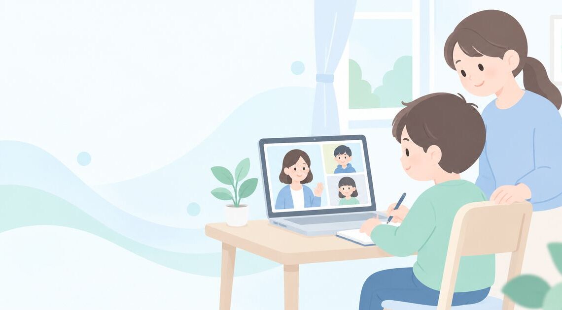 子どもが学校に行けていない？家から通えるオンラインのフリースクールを知る方法