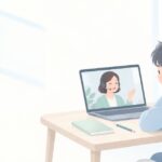 不登校の子の勉強が心配をイメージしたイラスト