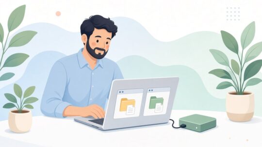 移したファイルを開いて、開けないものだけ残して元を消す