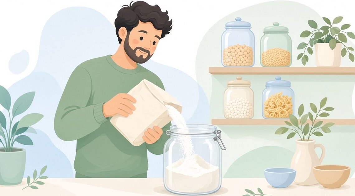 湿気やにおい移りを避ける開封後の小麦粉の保存方法