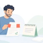 発注残と納期の照合をイメージしたイラスト