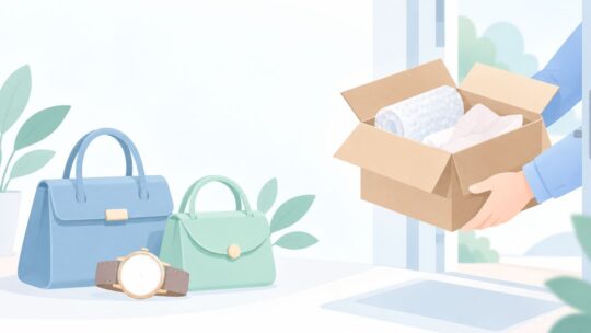 実家の片付けで出たブランド品、まとめて売るには？箱いらずの宅配買取