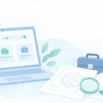 弁理士や特許技術者の仕事を探すをイメージしたイラスト