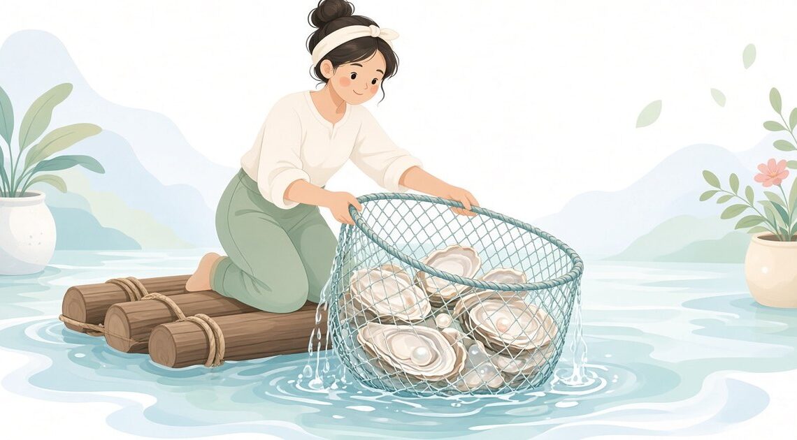 真珠貝養殖かご 比較