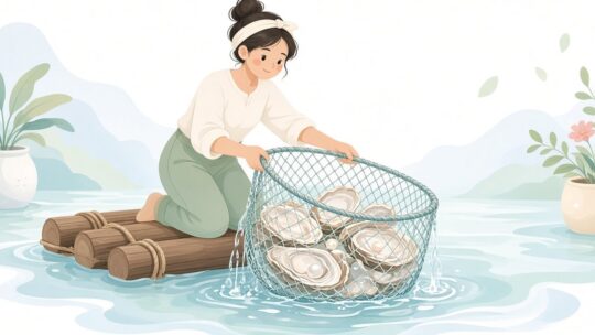 真珠貝養殖かご 比較