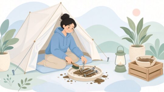 ペグ用泥落としブラシ おすすめ
