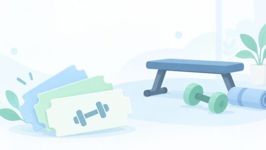 パーソナルジムの月会費がもったいない？入会金なしの回数券で通う方法