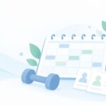 パーソナルの予約をLINEで管理して大変をイメージしたイラスト