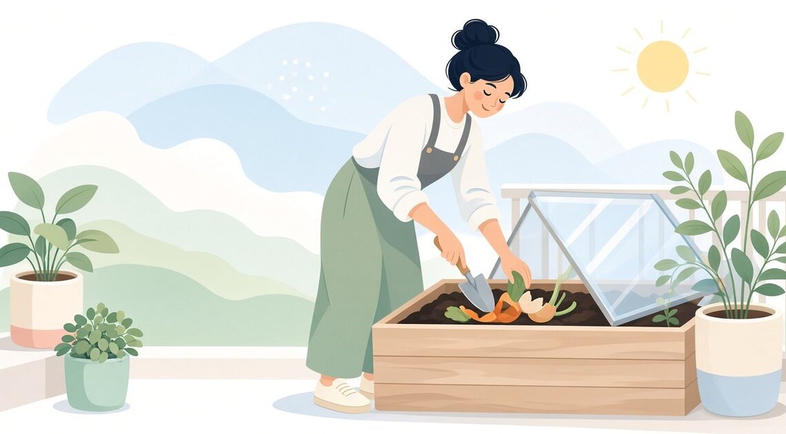 プランターで生ごみ処理器キエーロを作る方法