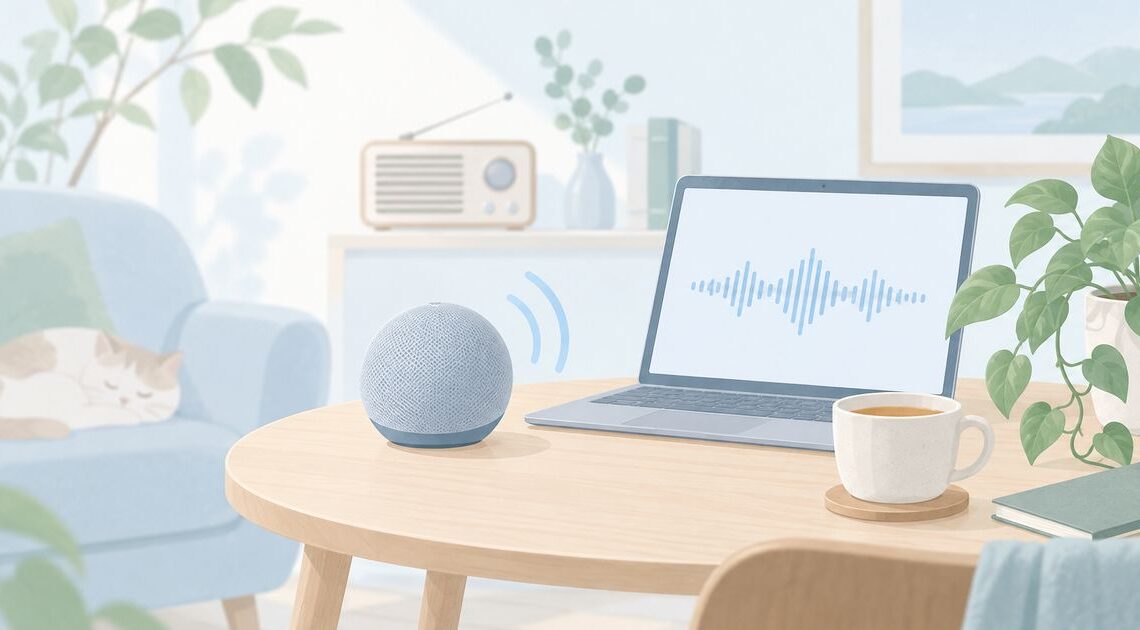 録音したラジオ番組をGoogle Nestで聞くには？準備と費用