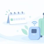 1週間だけWiFiを借りたいをイメージしたイラスト