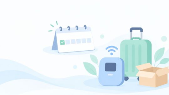 1週間だけWiFiを借りたい？使い始める日を決めて借りる方法