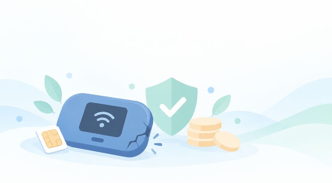 レンタルWiFiを失くしたら？弁償額と備え方