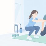 パーソナルジムは初めてで不安をイメージしたイラスト