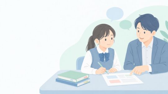 中高一貫校の英語が進まない？学校教材に合わせた1対1指導