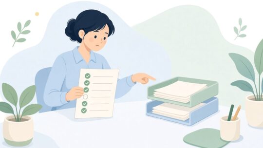 手順書と終わった作業を照合して飛ばした手順を出す方法