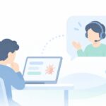 Python独学で質問したいをイメージしたイラスト