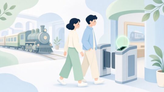 さいたま市の鉄道博物館、歩いて通れる「顔認証改札機」を10月21日から常設展示