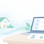 不動産業界で派遣として働くにはをイメージしたイラスト
